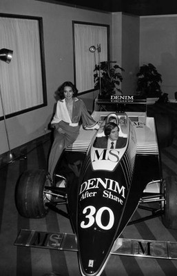 Eddie Cheever Osella FA1 Ford its launch Osella FA1 Launch Thursda- Old Photo 10