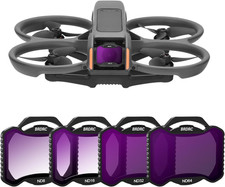 4 Pack ND8 ND16 ND32 ND64 Protection Lens Neutral Density Filter for DJI Avata 2