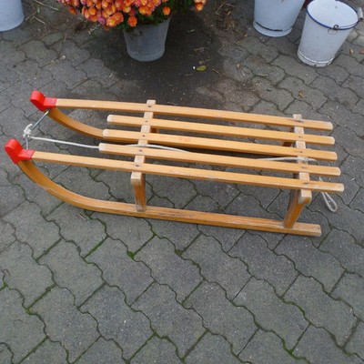 Gloco Schlitten Holzschlitten