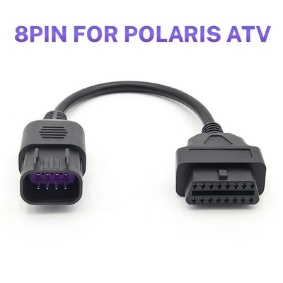 #ad #ad Adapter Connection Diagnostic Cable OBD2 To 8pin For Polaris ATV RZR Slingshot $12.59