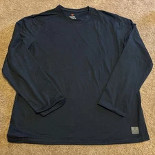 Rugged Elements Long Sleeve Shirt Durable Utility Men’s XXL Gray Thick Soft