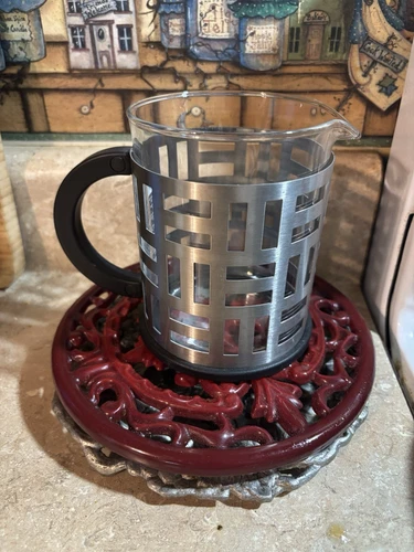 BODUM Eileen  3 cup French Press Coffee Maker Glass Pitcher And Casing Only