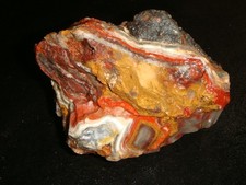 HI GRADE LAGUNA LACE AGATE ROUGH SPECIMEN 2 + POUNDS MEXICO