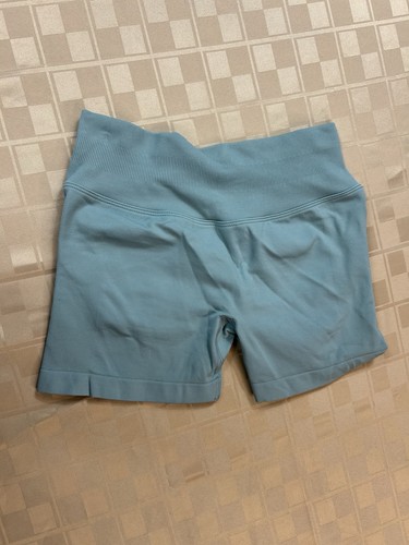 Activewear | Small | Sage Green | Booty Scrunch 4” Yoga Gym Shorts