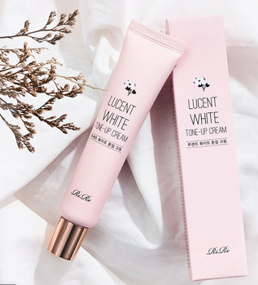 2 Stück Korea Whitening Cream Lucent White Ton-up Creme 40ml+40ml