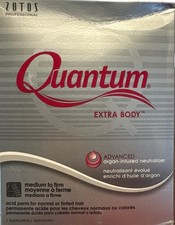 QUANTUM EXTRA BODY GENTLE ACID PERM FOR NORMAL, FINE , TINTED , SELF TIMINING