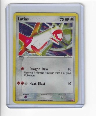 2004 POKEMON #4/10 LATIAS TRAINER KIT