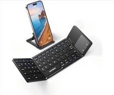 Samsers Foldable Wireless Bluetooth Keyboard with Touchpad Portable Android IOS