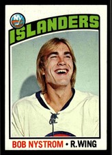 1976-77 Topps Bob Nystrom #153 - New York Islanders