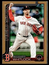 2025 Topps - Garrett Whitlock Gold #/2025 #482