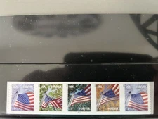 #4766-69 NH FLAGS SEASONS PLATE NUMBER COIL STRIP S11111