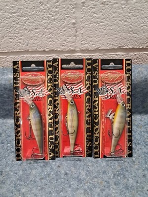 3 LUCKY CRAFT Pointer 78DD OGs 3/8oz 78mm Luckycraft Suspending Jerkbait Rare!