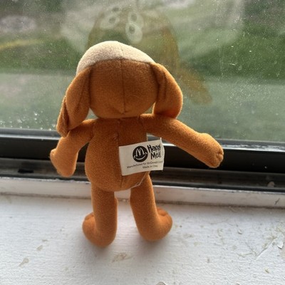 McDonalds Happy Meal 2003 Muppets Plush Bendable Rowlf Dog