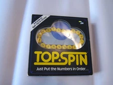 Vintage Binary Arts Top Spin Slide Puzzle Brain Teaser Toy 1989 Game