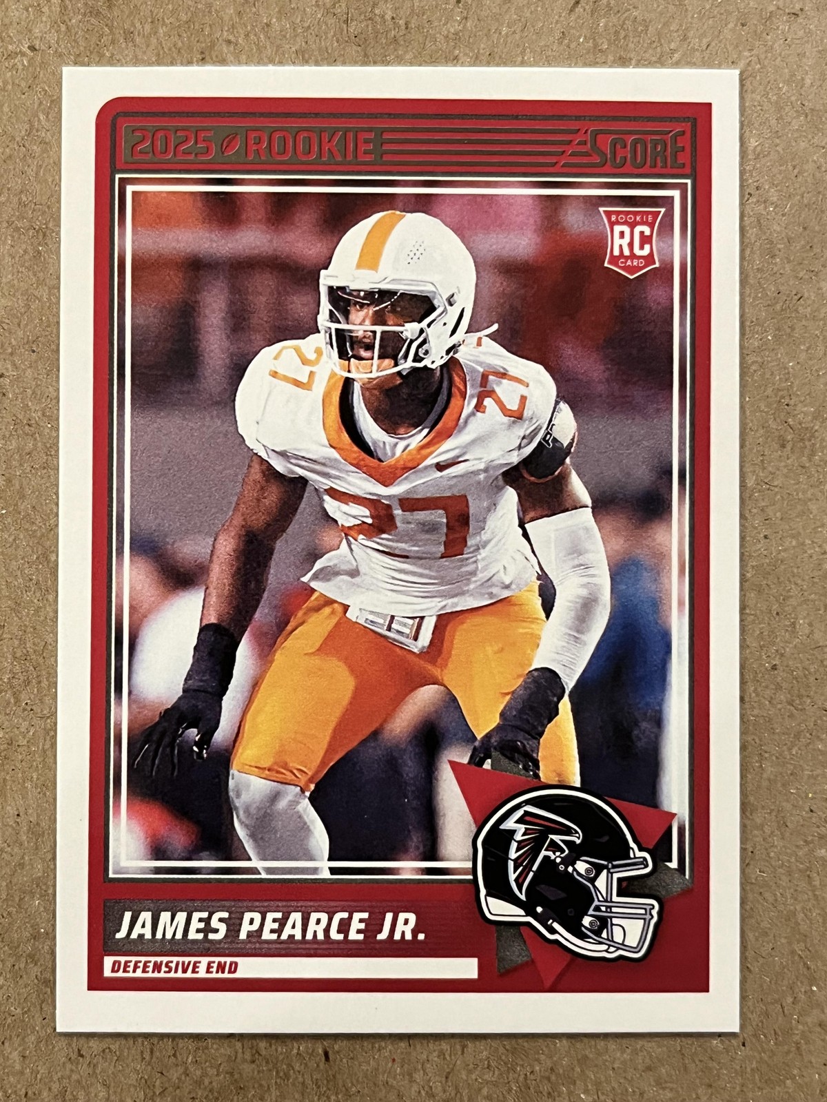 James Pearce Jr. 2025 Score #26 RC