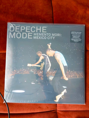 Depeche Mode Live Memento Mori Tour 2023 in Mexiko Pink 4 LPs Tour neu sealed 