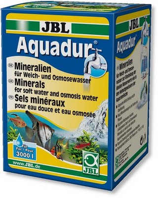 JBL Aquadur Aufhärtungssalz Wasseraufbereiter Minerale Süßwasser Aquarien 250 g