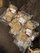 Boyds Bear Head Bean Collection Volunteers Make A Difference NWT Lot Of 6
