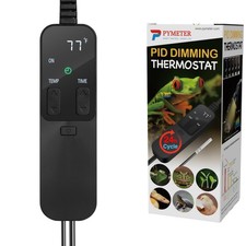 PID Dimming Thermostat Reptile with 24 Hours Cycle Timer for Reptiles Heat La...
