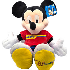Disney Mickey Mouse Plush Floppy Stuffed Mouse 23" TALL New With Tag-Xtra Large