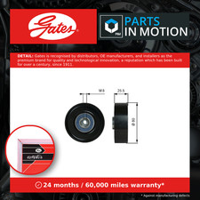 Aux Belt Idler Pulley fits MERCEDES E300D W124 3.0D 93 to 95 OM606.910 Guide New