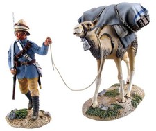 27030 - Camel Corps Trooper and Pack Camel - Nile - Britains