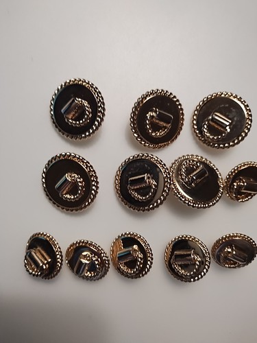 Vintage St. John Collection By Marie Gray Buttons Set of 12 - Picture 4 of 4
