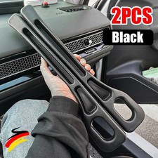 2X Set Autositz Lückenfüller Organizer Aufbewahrungsbox Universal Dichtleiste DE