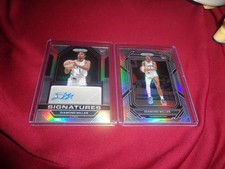 Diamond Miller 2023 WNBA Panini Prizm Rookie AUTO SILVER SP + Rookie SILVER SP!