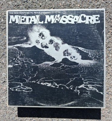 Metal Massacre Vol. 1,2,3,4 LPs Metal Blade Metallica Slayer Overkill Ratt