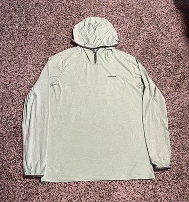 Patagonia Hoodie Tropic Comfort II Shirt Mens Medium Green Long