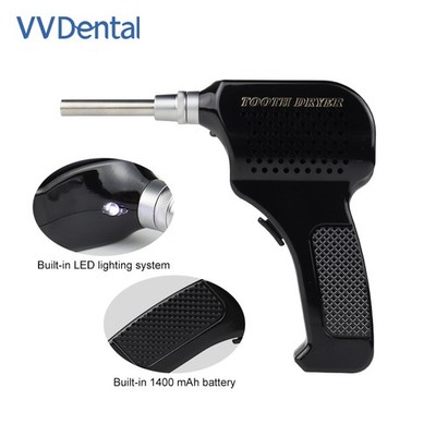 Dental Wireless Tooth Dryer Orthodontics Drying Machine Equipment 3 Nozzle Tips