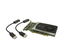 NVIDIA Quadro 2000 1GB GDDR5 GPU Graphics Card DP to HDMI Adapters