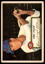 1952 Topps #69 Virgil Stallcup Very Good Reds               ID:237192