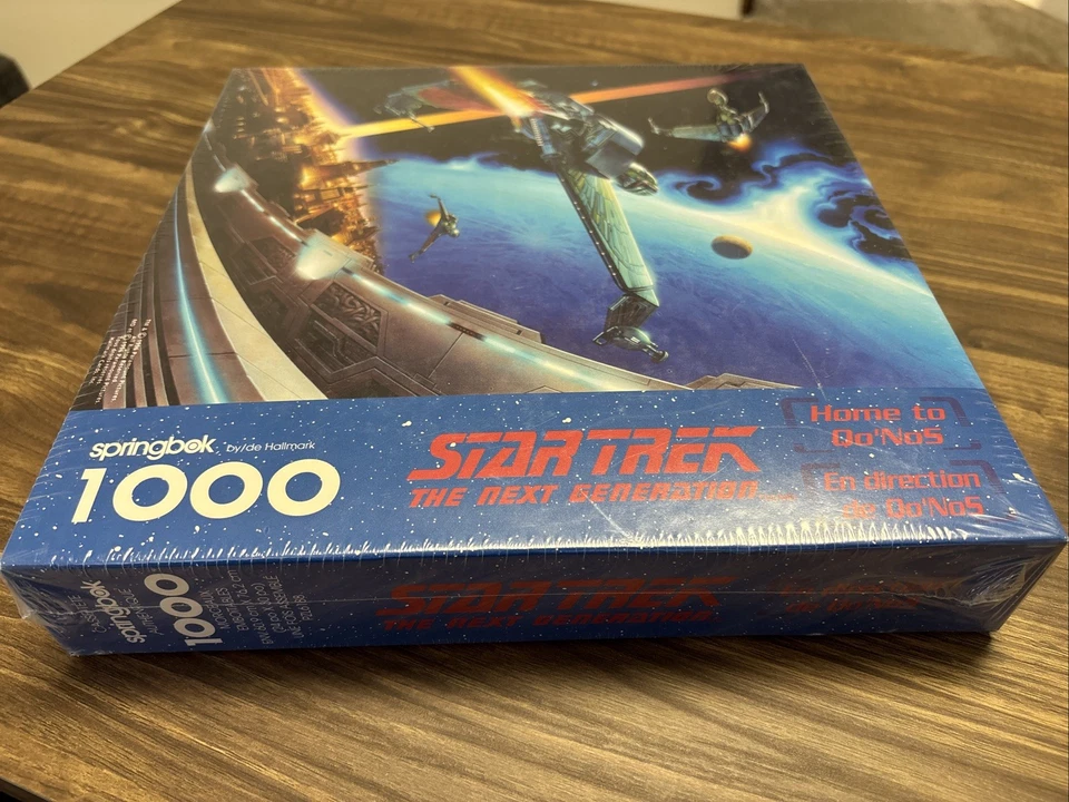 SPRINGBOK STAR TREK THE NEXT GENRATION 1000 PIECE JIGSAW PUZZLE - SEALED - Image 2 of 4