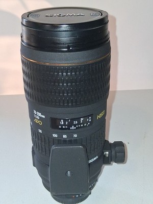 SIGMA EX 70-200MM 1:2.8D APO HSM, EX MOUNT, w. FILTER AND FRONT&REAR CAPS, GREAT