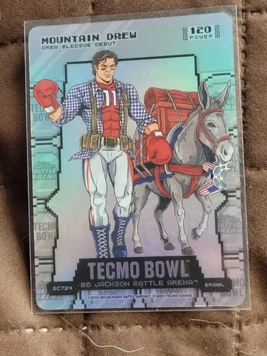 2026 Bo Jackson Battle Arena Tecmo Bowl Mountain Drew Bledsoe Sore ThumbSP Brawl