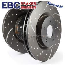 EBC Turbo Groove Sportbremsscheiben vorne für Opel Astra H Twintop A04 05 >> 10