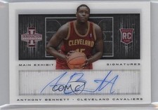 2013 Innovation Main Exhibit Signatures Rookies /75 Anthony Bennett #33 Auto RC