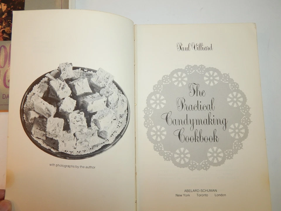 4 Vintage Candy Making Confections Sweets Nougats Pritchard Walden Cookbooks lot - Image 4 of 4