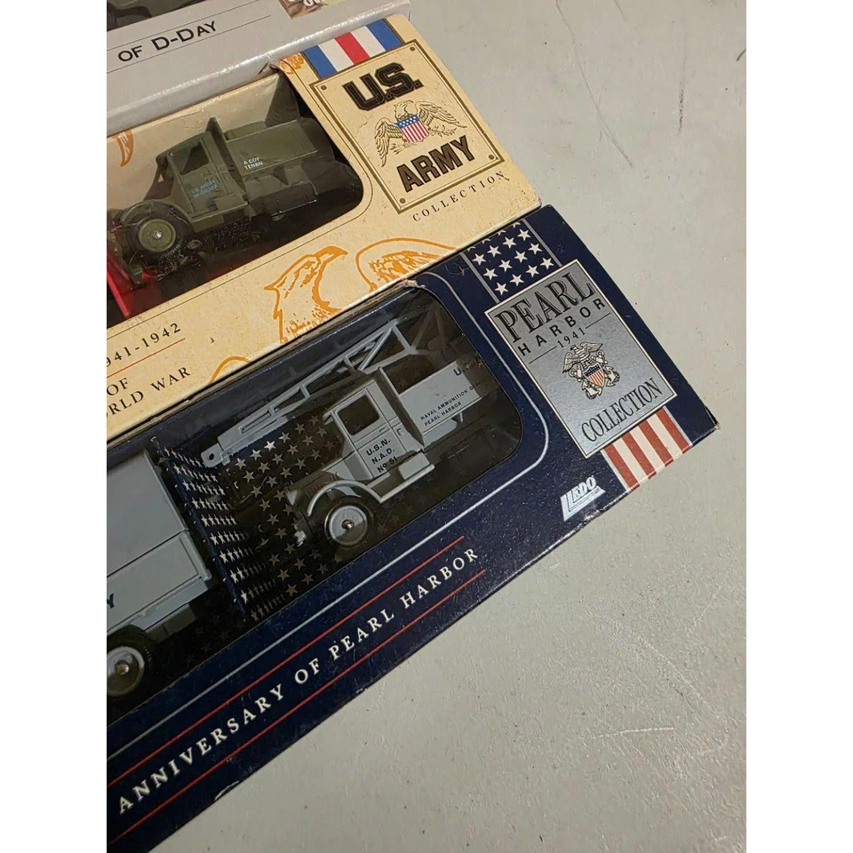 Lote de vehículos militares diecast Lledo 50 aniversario día D Pearl Harbor y más Foto 4 de 4