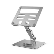 Tablet Stand for Desk, Adjustable Height  Swivel with 360  Rotating Base Tablet