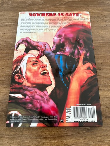 X-Men Legacy Emplate Hardcover Graphic Novel Comic Book Wolverine 1 J333 - Picture 2 of 2