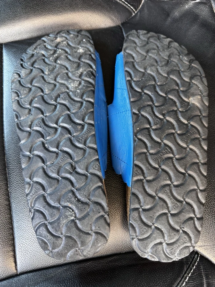 Betula By Birkenstock Mujer Talla 11 Vieira Joya Azul Arizona Doble Correa Foto 3 de 4