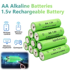 32Pcs 1.5V AA AAA Rechargeable Batteries Alkaline Battery 3000mAh Power Charger