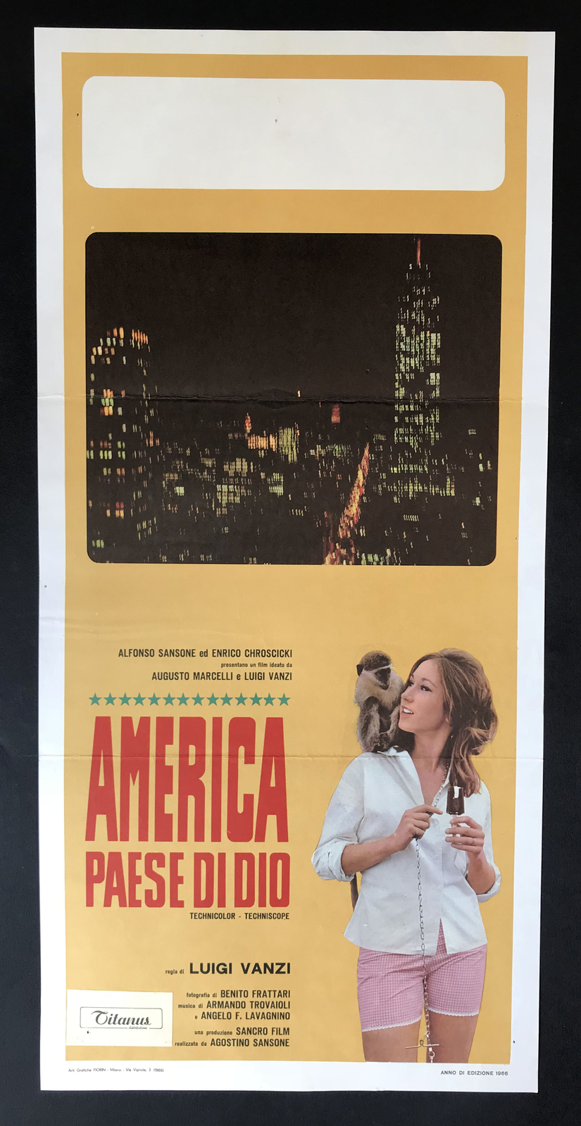 Locandina di America paese di Dio (1967)