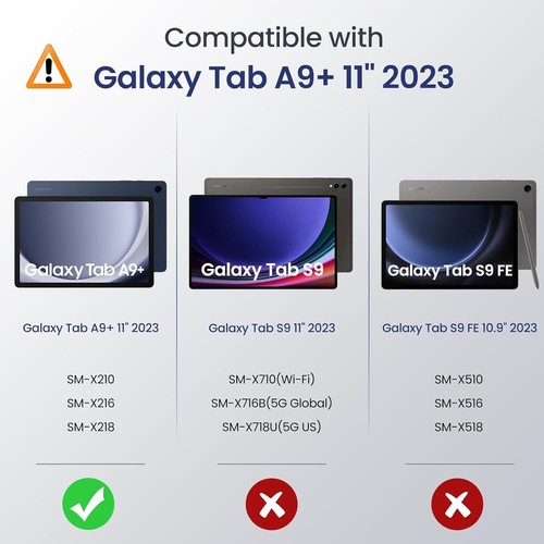 Protection écran Verre Trempé pour Samsung Galaxy Tab A9 Plus / A9+ 11 Pouces 2023 - Photo 10/24