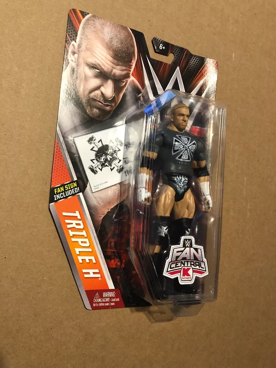 WWE TRIPLE H Basic Series Wrestling Action Figure Kmart Fan Central