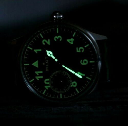 Wrist watch PILOT 45 mm Mechanical Vintage Soviet USSR Limited Edition Marriage - Picture 10 of 12