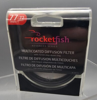 Rocketfish 77 Multicoated Diffusion Filter with 72mm Step Down Ring